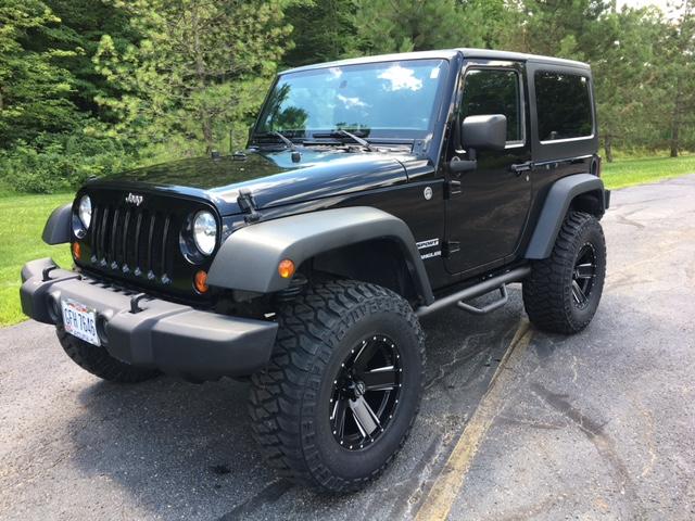 N Fab Nerf Steps For 07 18 Jeep Wrangler Jk 2 Door Quadratec