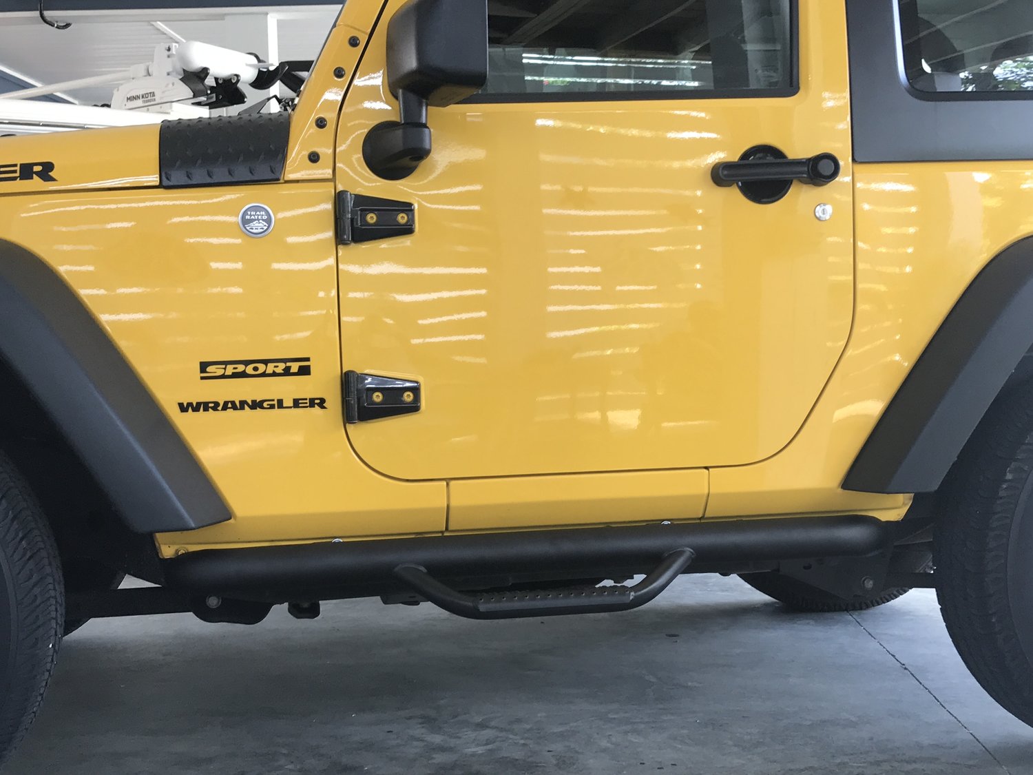 Rugged Ridge Spartan Nerf Bars for 0718 Jeep Wrangler JK 2Door