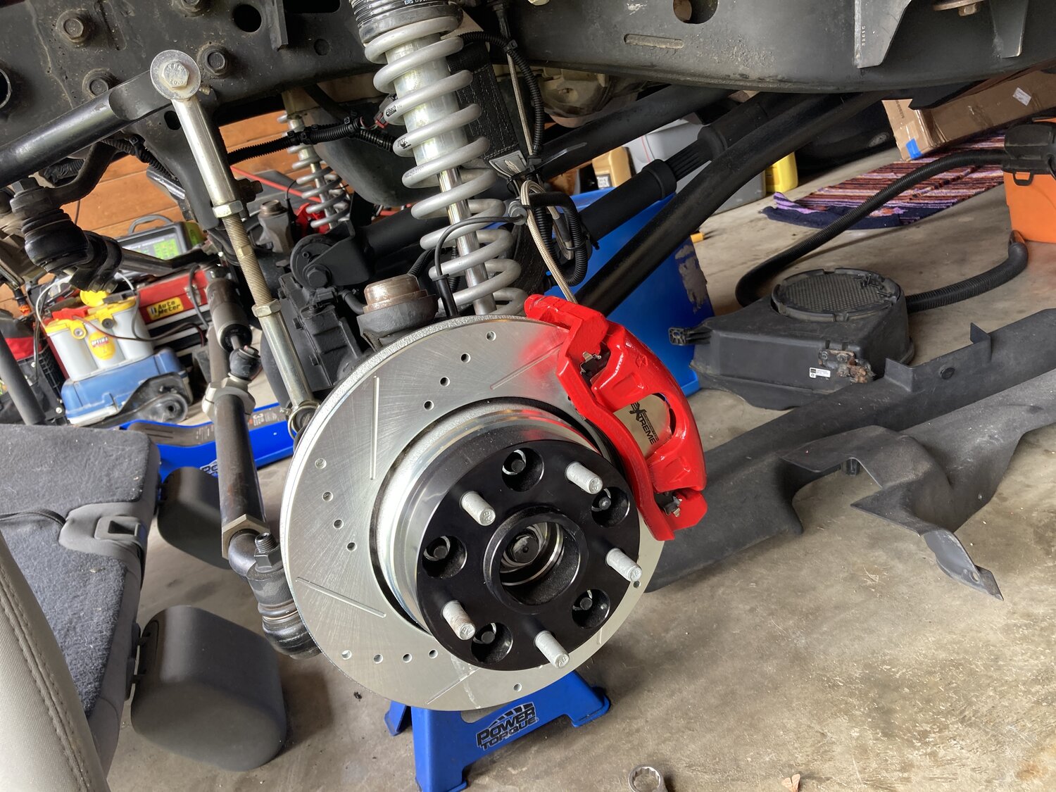 Spidertrax WHS010K 1.5" Wheel Spacer Kit in Black for 0518 Jeep Wrangler JK, Unlimited JK