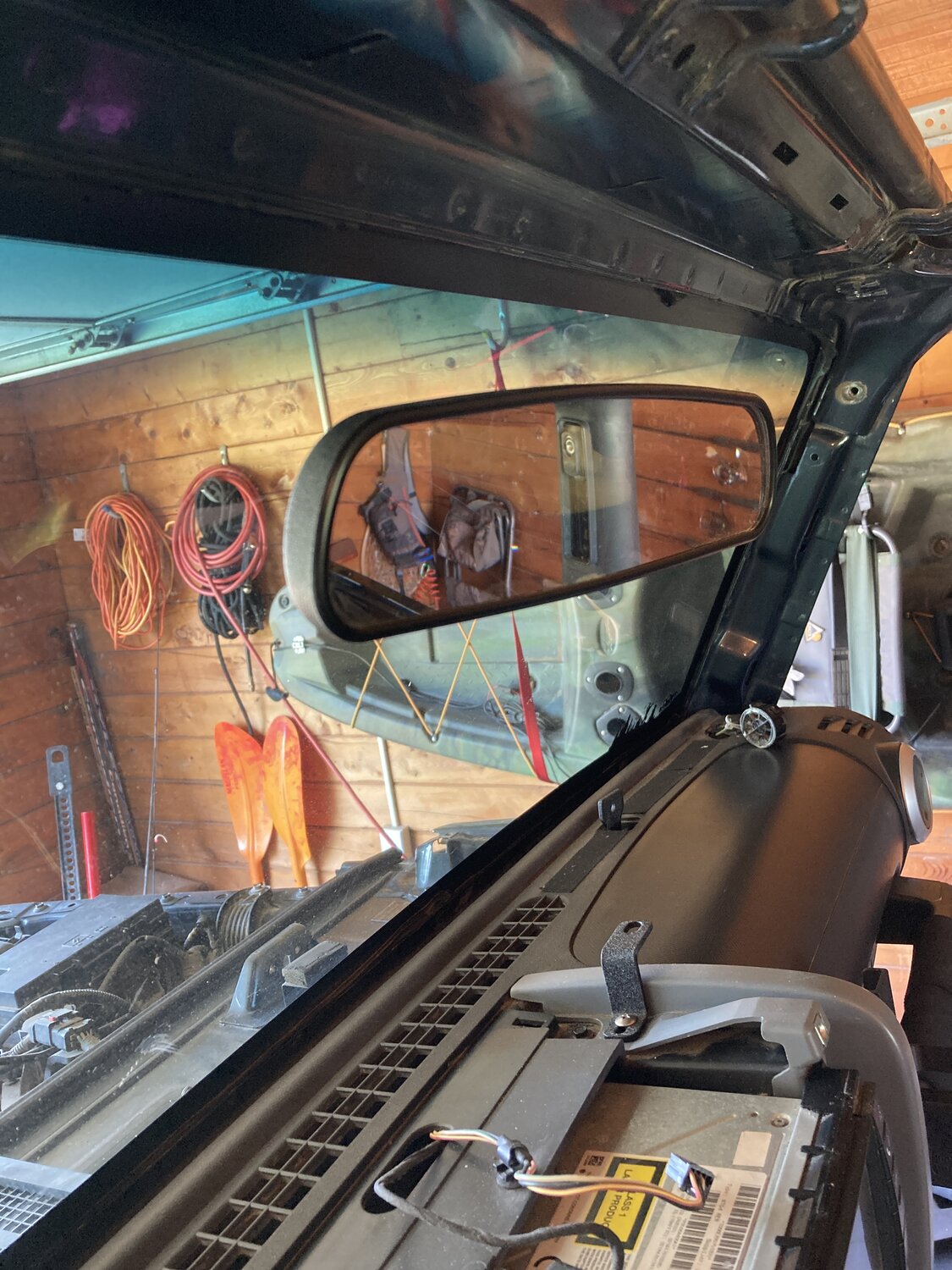 OMIX 11020.02 Rear View Mirror Kit for 76-21 Jeep Vehicles | Quadratec