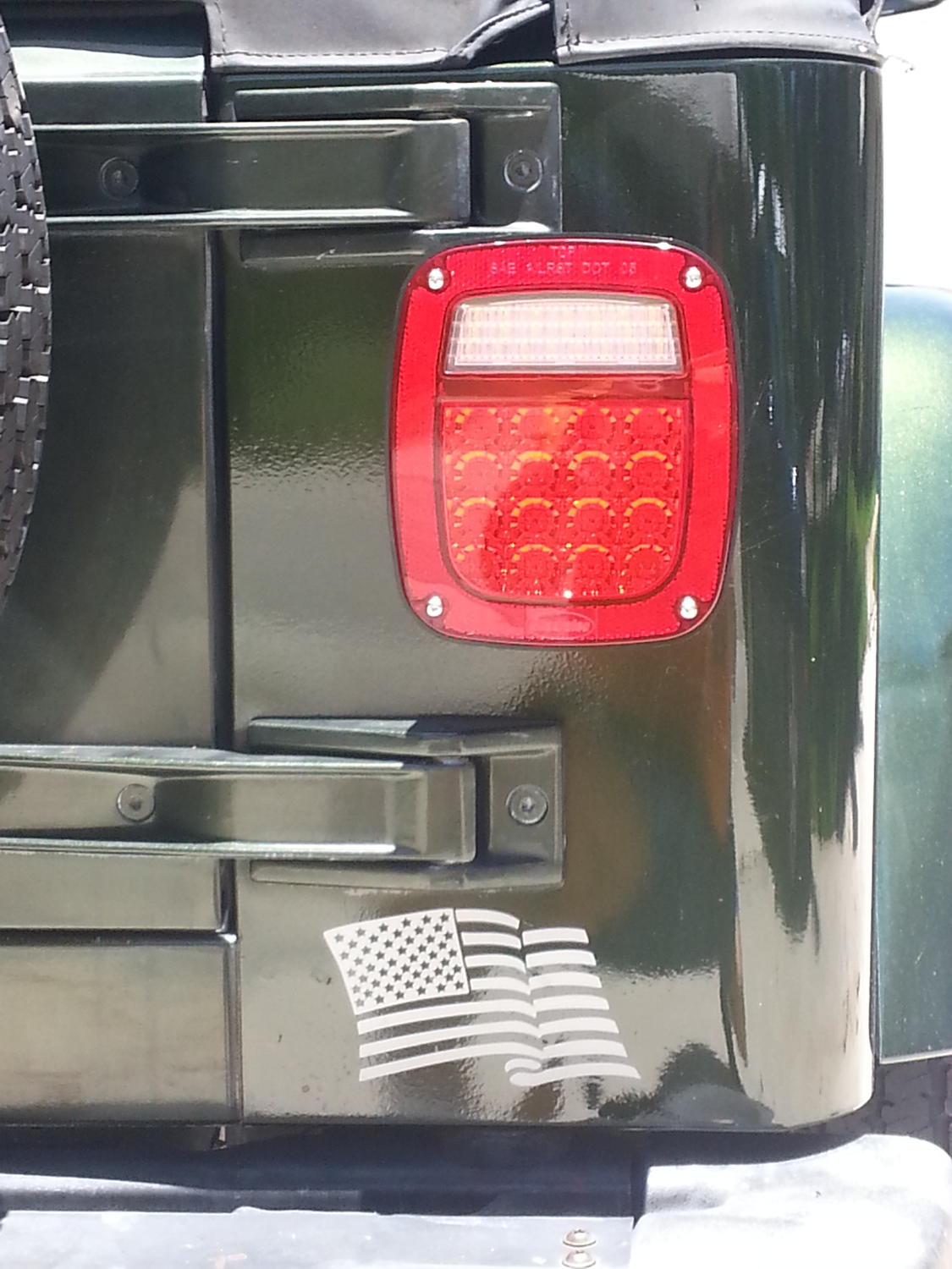 Quadratec LED Tail Light Kit for 9800 Jeep Wrangler TJ Quadratec