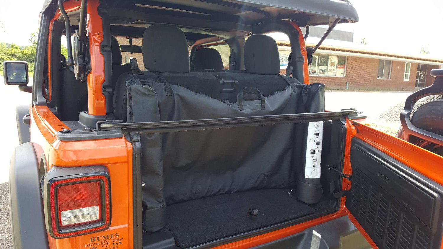 Mopar 68358392AC Soft Window Storage Bag for 1824 Jeep Wrangler JL