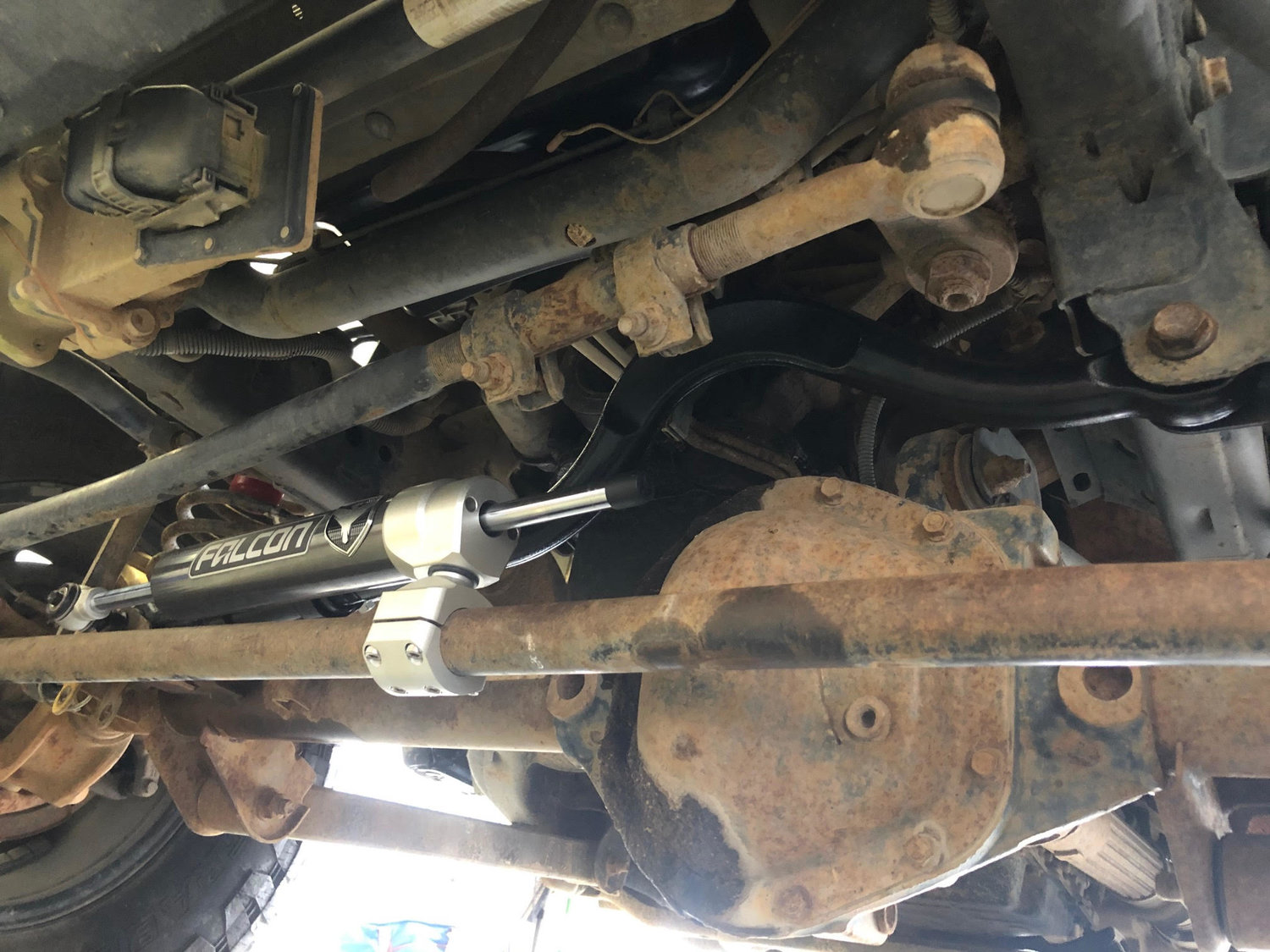 Teraflex Falcon Nexus EF 2.1 Steering Stabilizer for 0718 Jeep