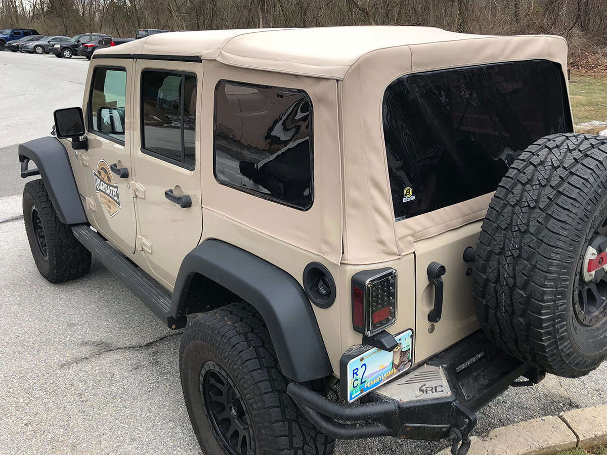 Bestop Supertop Nx Twill Soft Top For 07 18 Jeep Wrangler