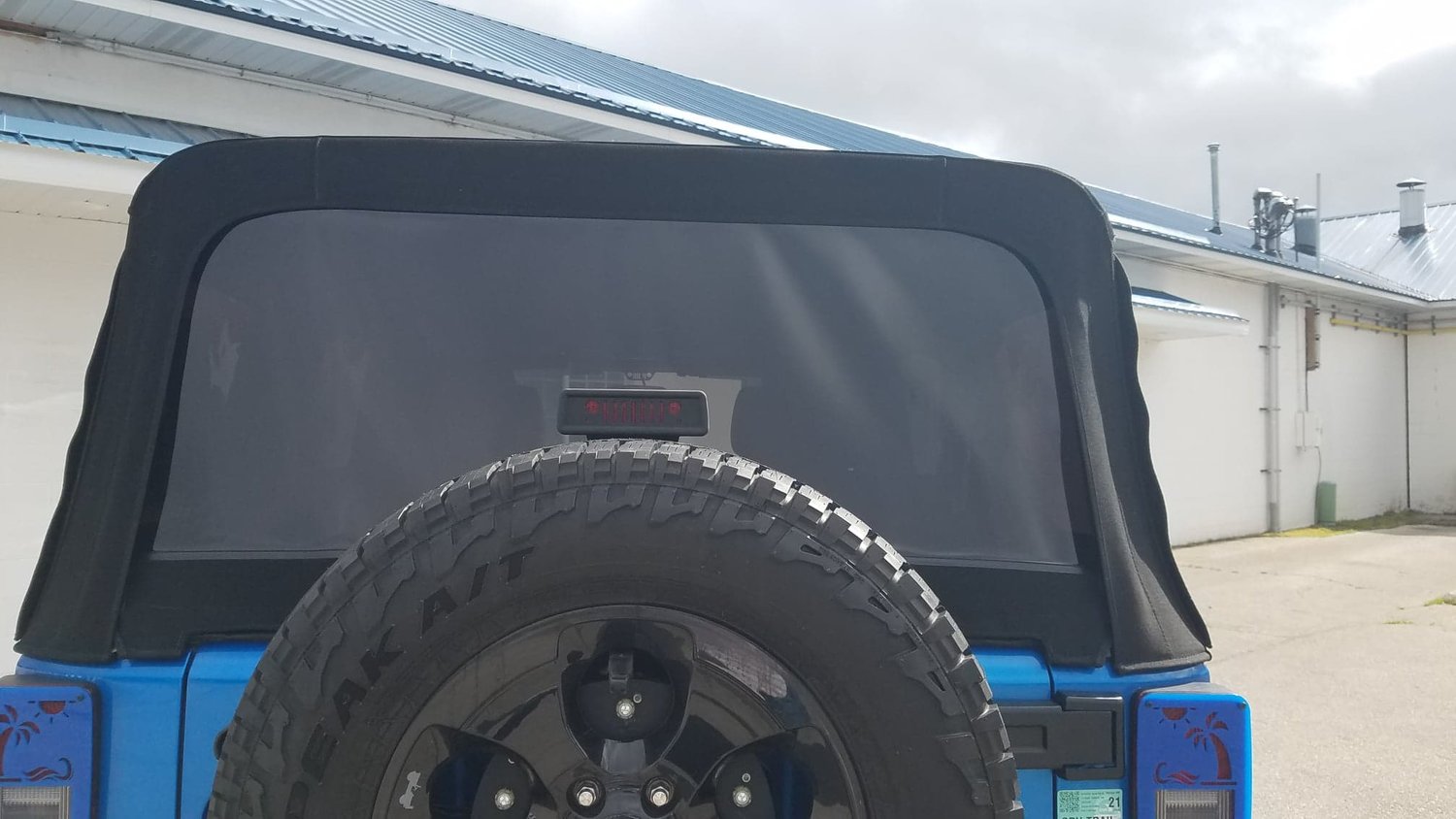 MasterTop Replacement Rear Window for 0718 Jeep Wrangler JK with