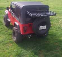 Bestop 41411-01 HighRock 4x4 Tailgate Rack Bracket for 87-06 Jeep