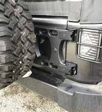 TeraFlex 4838100 Alpha HD Hinged Spare Tire Carrier Kit