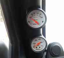 Auto Meter Challenger Full A-Pillar Dual Gauge Pod Mount; 2-1/16 Inch
