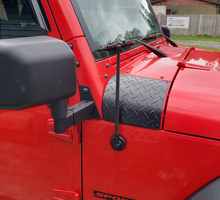 Antenne Radio Jeep Wrangler Rugged Ridge 13'' – Modèles JK/JL/JT (17212.10)