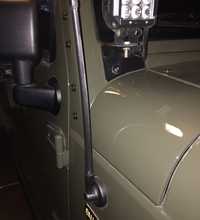 Antenne réflexe 13 Rugged Ridge Jeep Wrangler JK / JL / JT