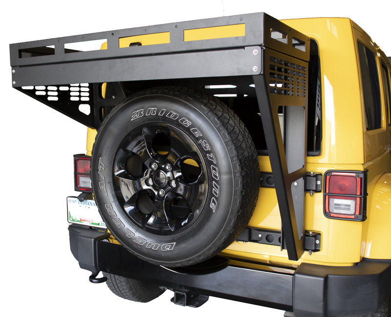 Jeep Spare Tire Cargo Racks Quadratec