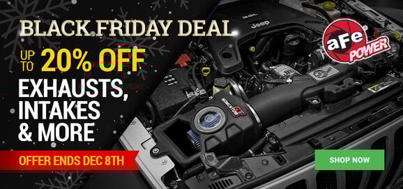 AFe - Up to 20% OFF Exhausts, Intakes & More