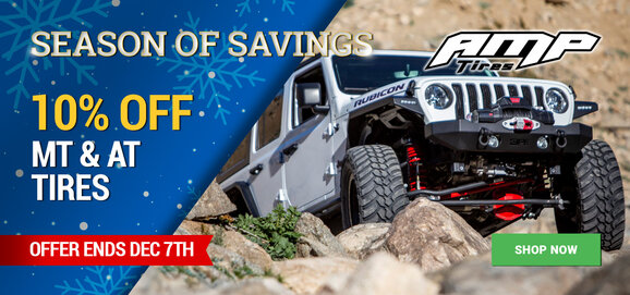 AMP Tires - 10% OFF MT & AT Tires
