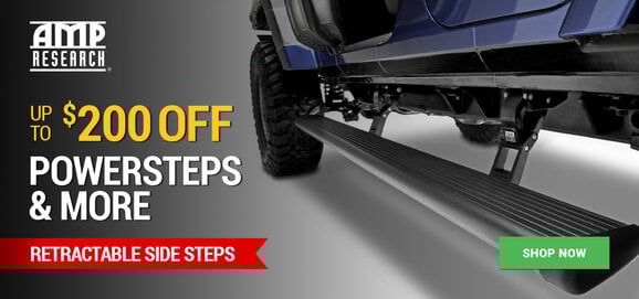 AMP Research - Up to $200 OFF Power Steps & More