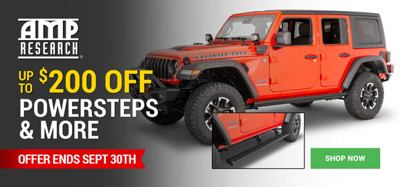 AMP - Up to $200 OFF Powersteps & More
