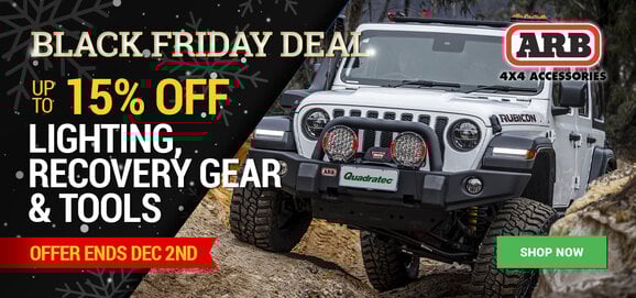 ARB - 15% OFF Lighting, Recovery Gear & Tools