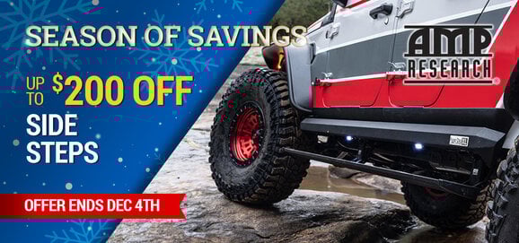AMP Research - $200 OFF Side Steps
