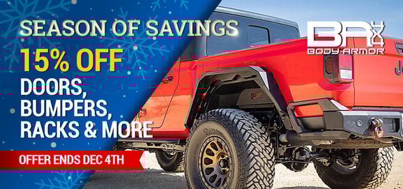 Body Armor - 15% OFF Doors, Bumpers, Racks & More