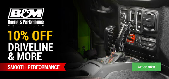 B&M - 10% OFF Driveline & More
