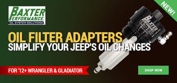 new baxter oil filter adapters