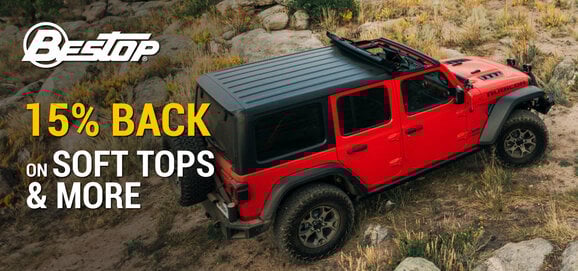 Bestop - 15% Back on Soft Tops & More