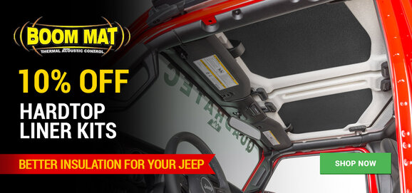 Boom Mat - 10% OFF Hardtop Liner Kits