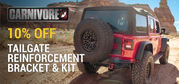 Carnivore - 10% OFF Tailgate Reinforcement Bracket & Kit