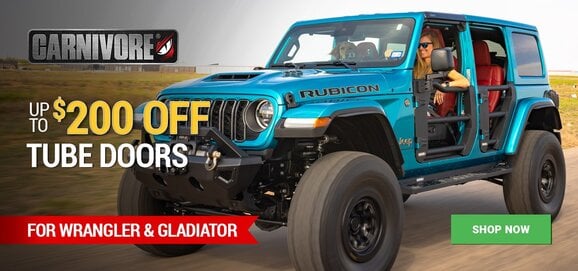 Carnivore - $200 OFF Tube Doors