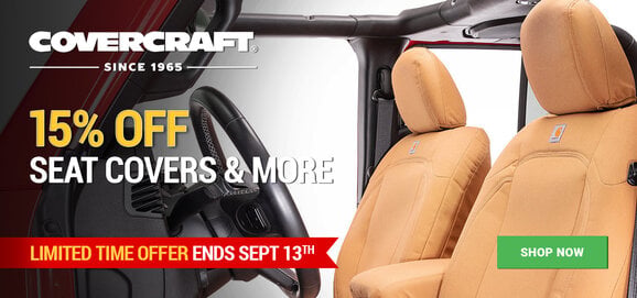 15% off covercraft 
