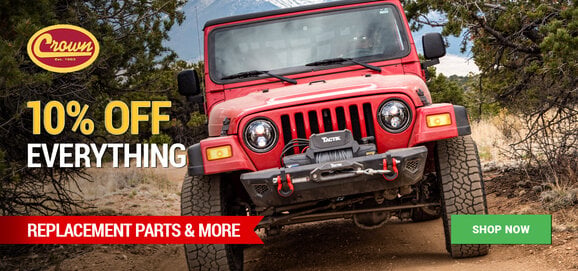 10% off crown replacement parts