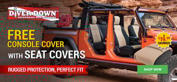 Diver Down - FREE Console Cover with Seat Covers