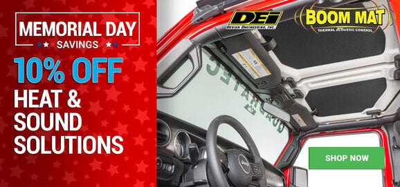 Memorial Day Deals - DEI - 10% OFF Heat & Sound Solutions