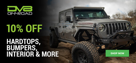DV8 - 10% OFF Hardtops, Bumpers, Interior & More