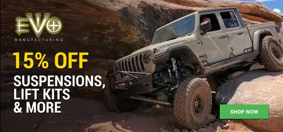 EVO - 15% OFF Suspension, Lift Kits & More