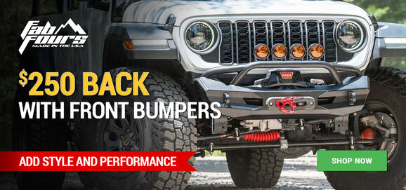 Fab Fours - Get $250 Back on Front Bumpers