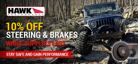 Hawk - 10% OFF Steering & Brakes
