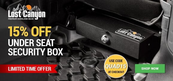 Lost Canyon - 15% OFF Under Seat Storage Box - Use Code QUAD15 at Checkout