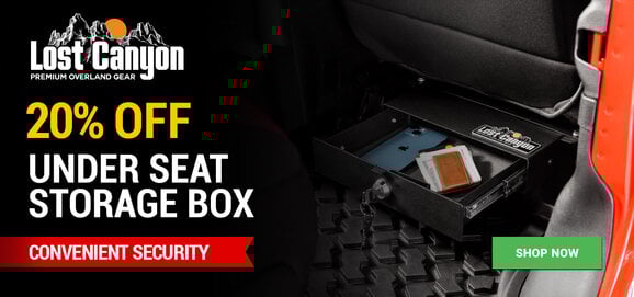 Lost Canyon - 20% OFF Under Seat Security Box