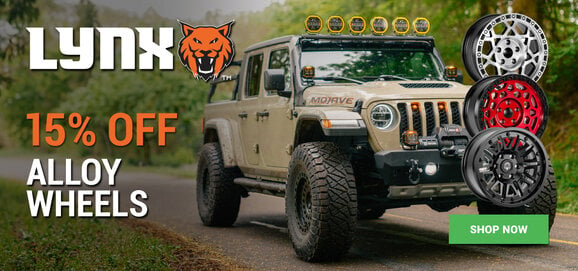 LYNX - 15% OFF Alloy Wheels