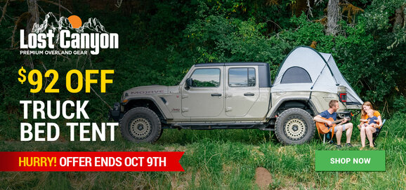 Lost Canyon - $92 OFF Truck Bed Tent