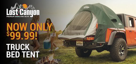 Lost Canyon - Truck Bed Tent Only $99.99!