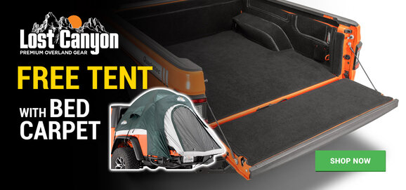 Lost Canyon - FREE Tent with Bed Carpet