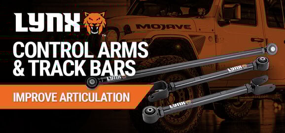 Lynx track bars and control arms