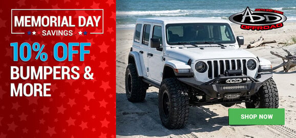 Memorial Day Deals - ADD 10% Off Bumpers & More