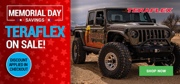 Memorial Day Deals - Teraflex - ON Sale See Discount at Checkout