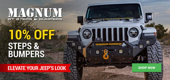 MagnumRT - 10% OFF Steps & Bumpers