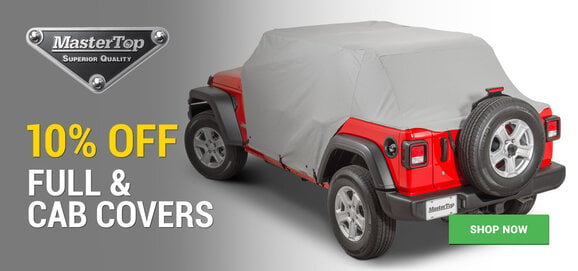 Mastertop - 10% OFF Full & Cab Covers