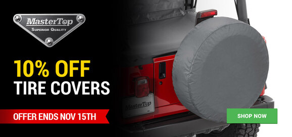 Mastertop - 10% OFF Tire Covers