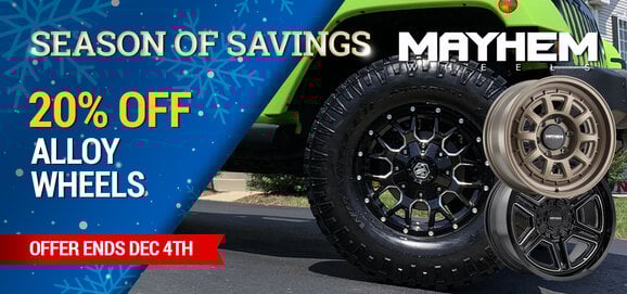 Mayhem - 20% OFF Alloy Wheels