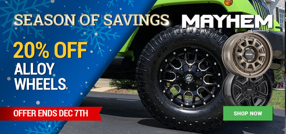 Mayhem - 20% OFF Alloy Wheels
